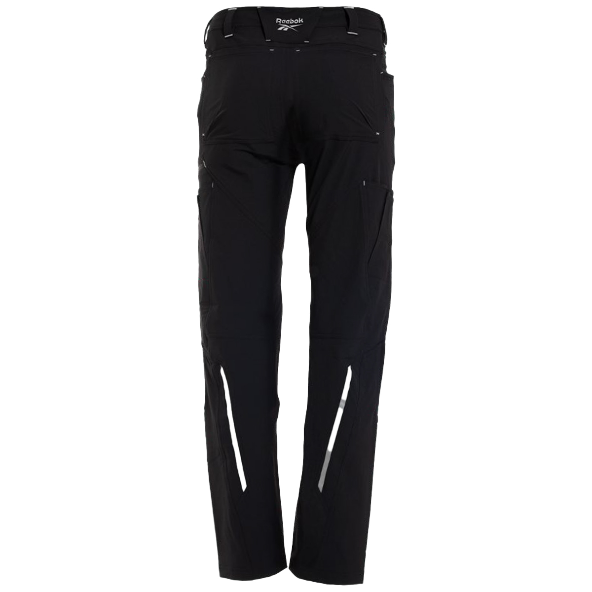 Black Reebok workwear trousers back view